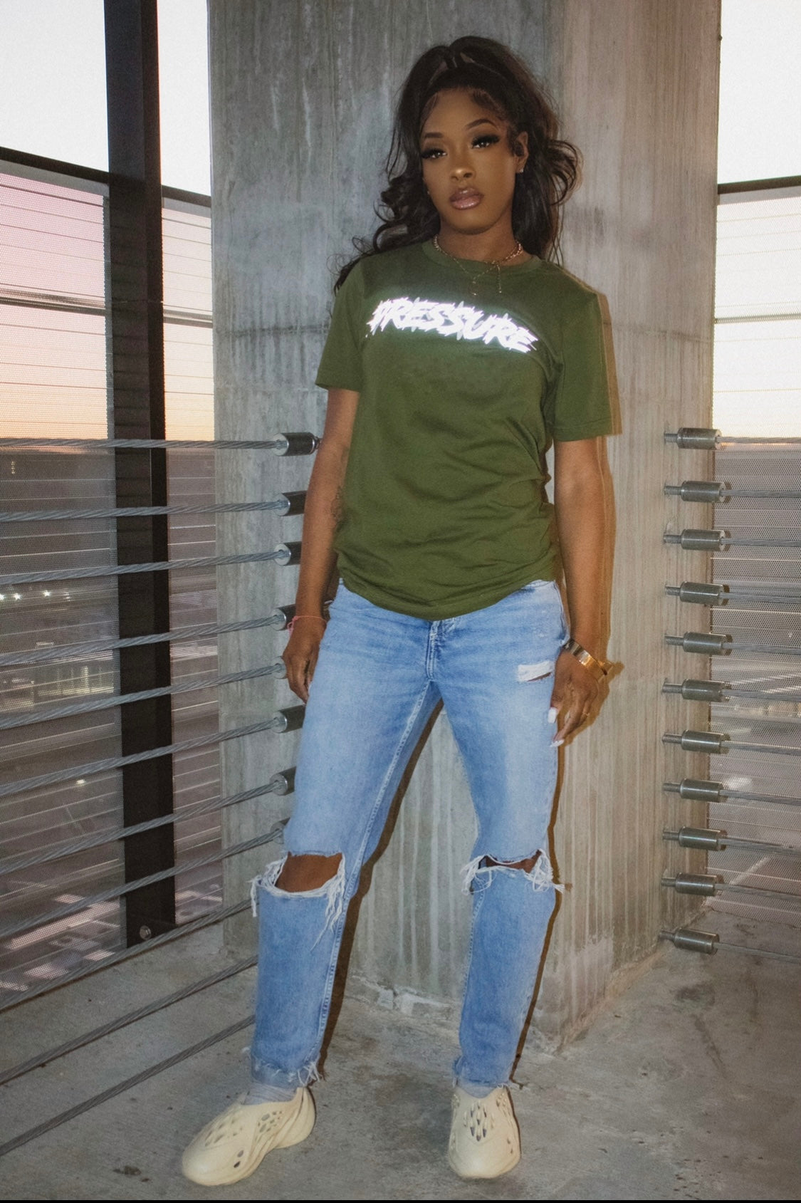 Olive Green T-shirt